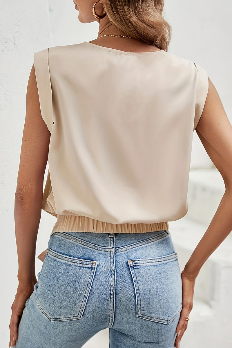 Bandage O Neck T-shirts