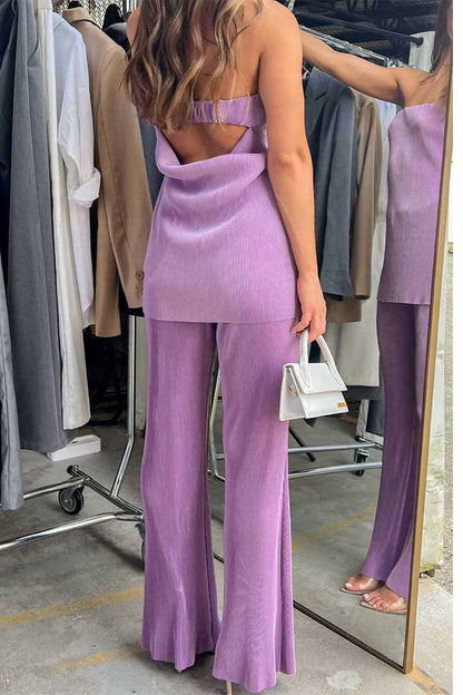 Strapless Sleeveless Two Pieces
