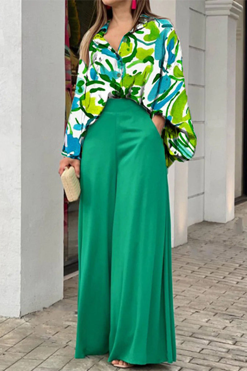Pocket Turndown Collar Two Pieces