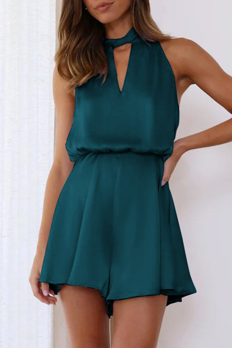 Bandage Halter Loose Rompers