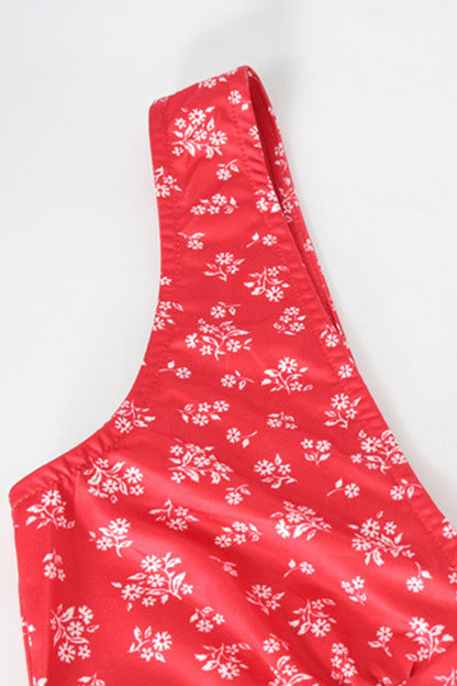 Patchwork V Neck One Step Skirt Dresses