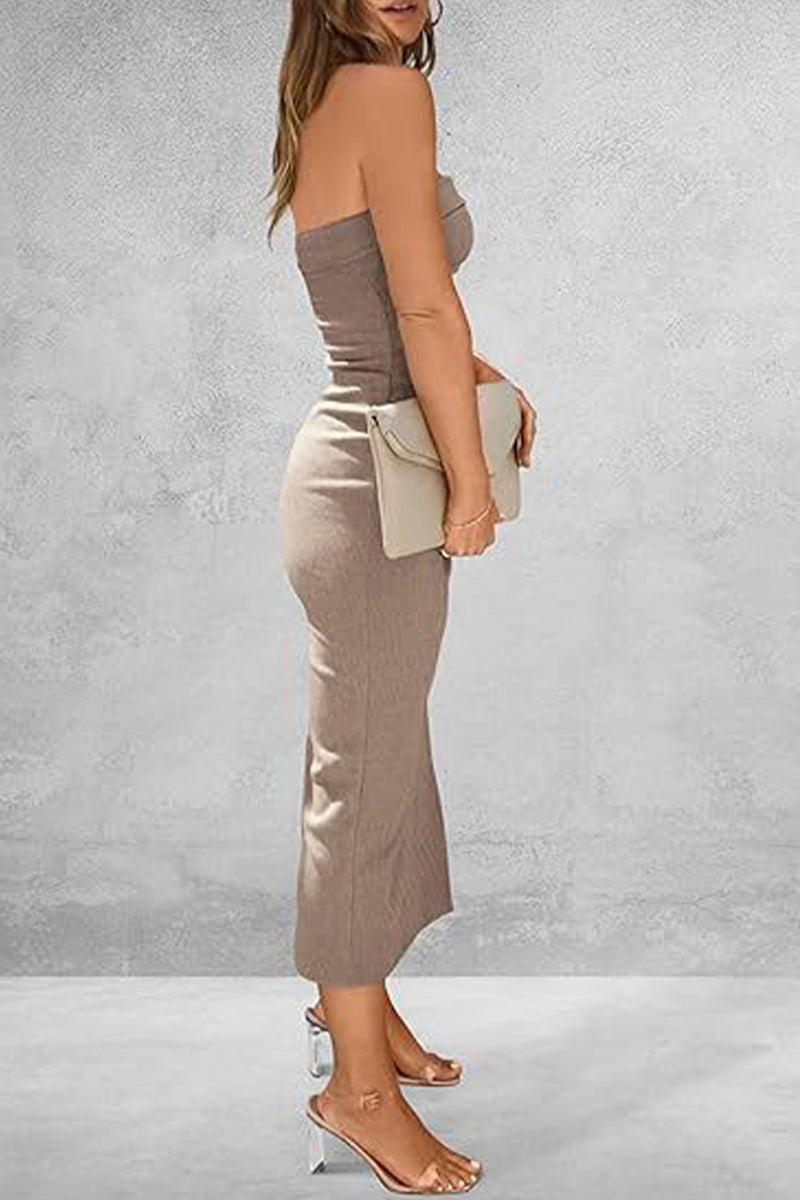 Simplicity Strapless One Step Skirt Dresses