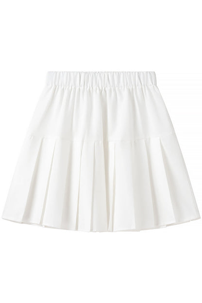 Celebrities Pleated O Neck Sleeveless Two Pieces