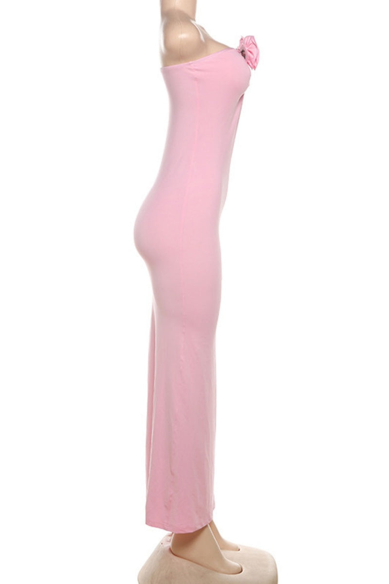 Backless Strapless Long Dresses