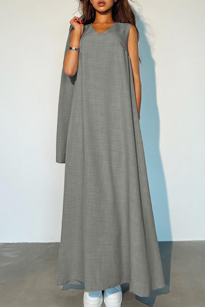 Daily Color Patchwork Turndown Collar Long Sleeve Two Pieces