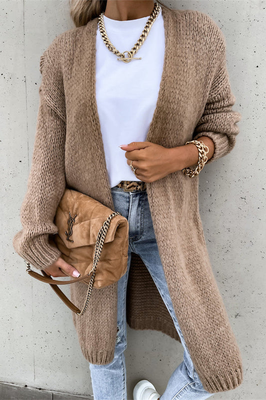 Daily Weave Cardigan Collar Cardigans(3 Colors)