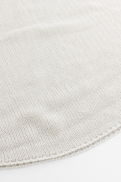 Daily Color Weave O Neck Sweaters