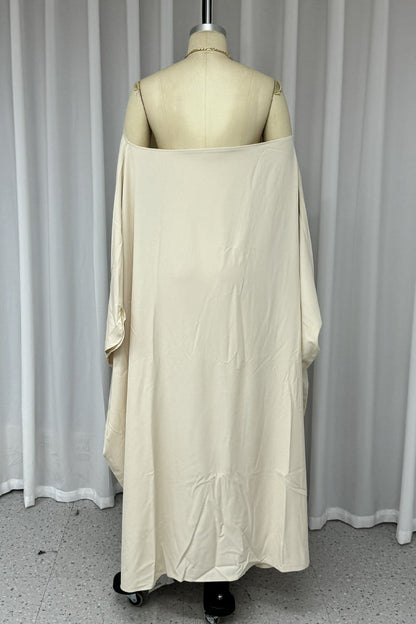 Backless Halter Lantern Skirt Dresses