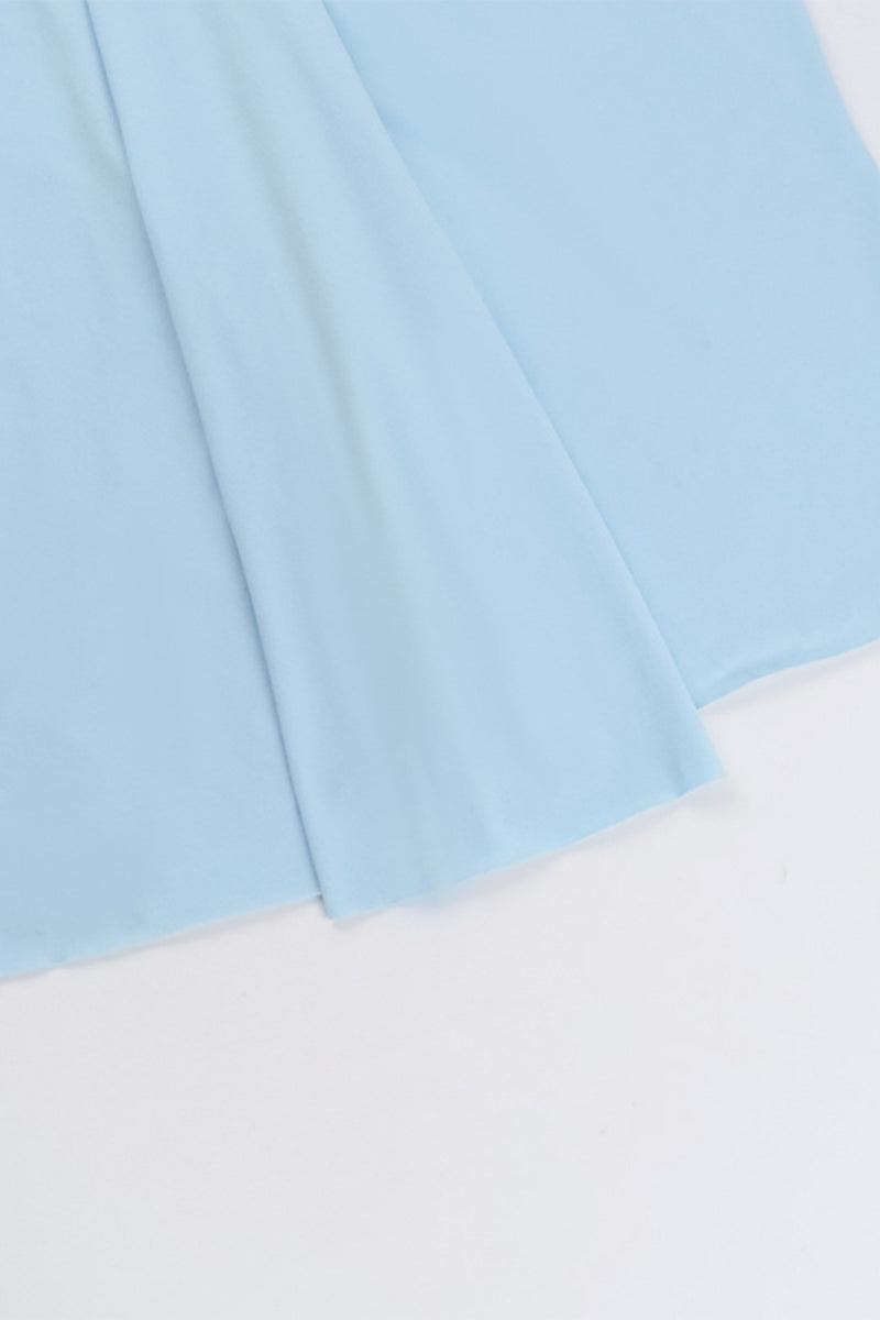 Ruched Off Shoulder One Step Skirt Dresses