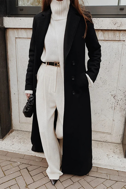 Street Buttons Cardigan Turndown Collar Outerwear