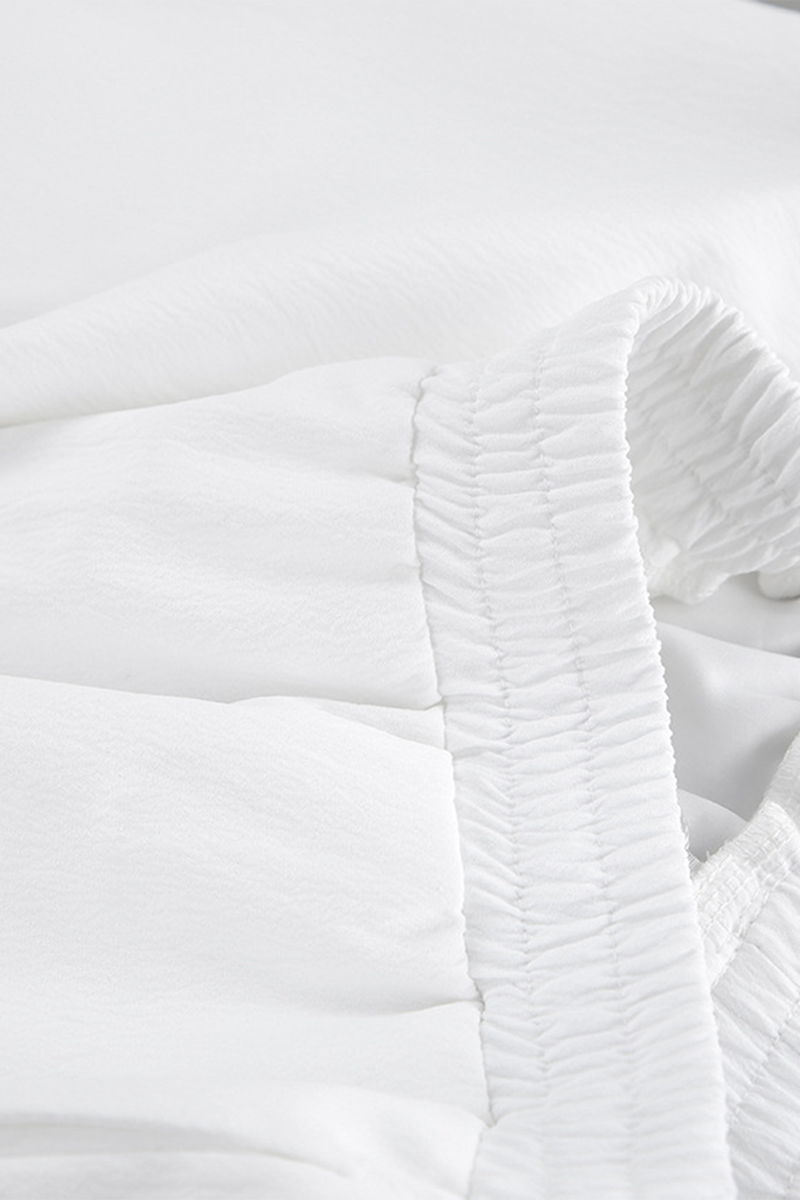 Street Pocket Lace Up Turndown Collar Long Sleeve Two Pieces