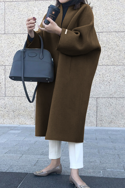 Street Pocket Cardigan Collar Outerwear(6 Colors)