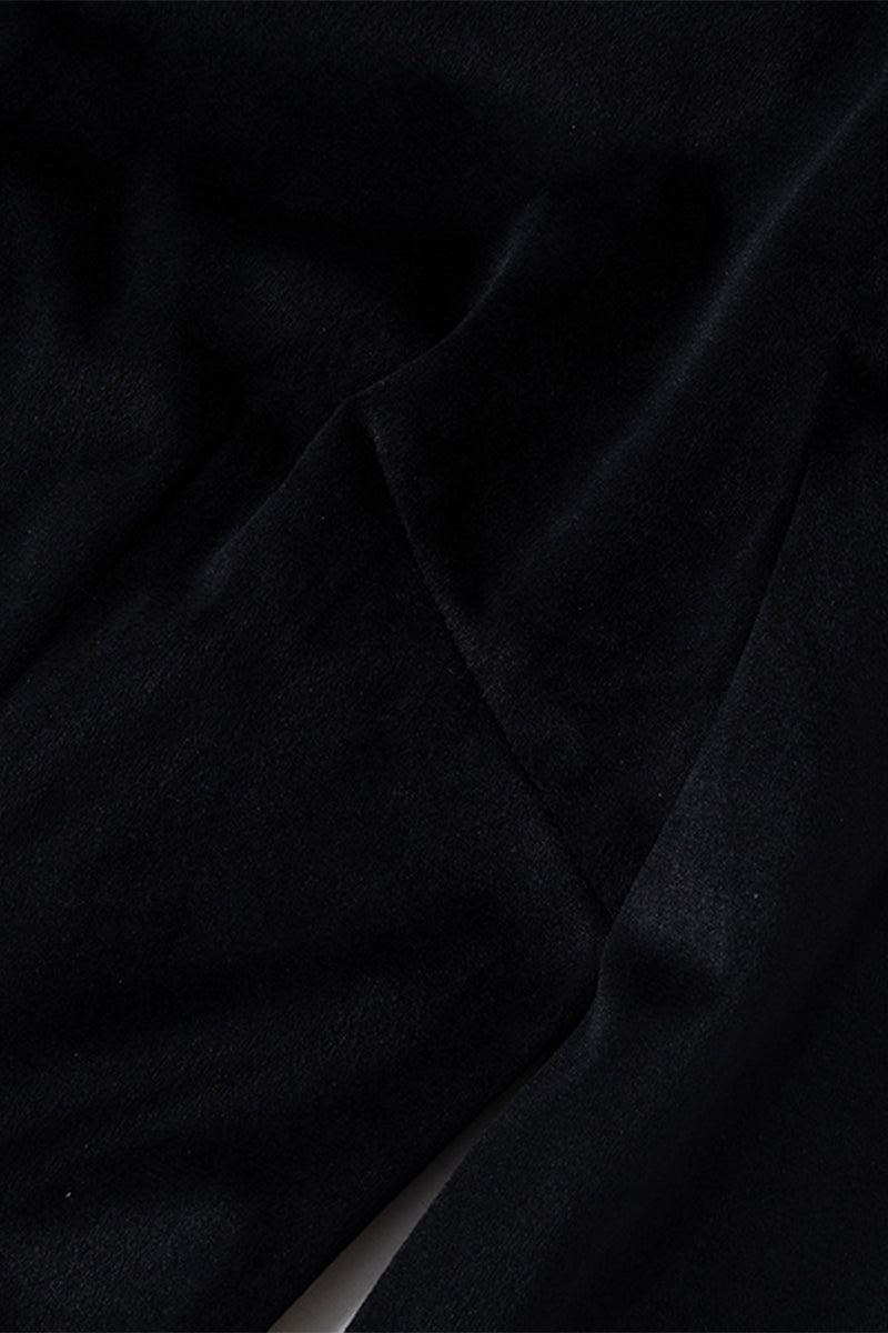 Zipper Contrast Turndown Collar One Step Skirt Dresses