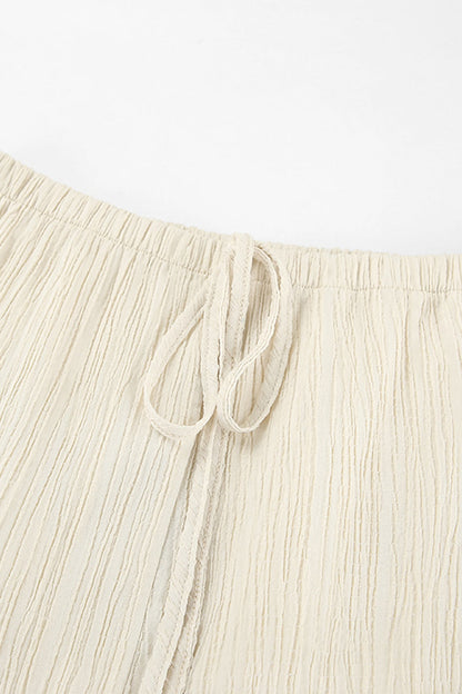 Pocket Strap Design Halter Sleeveless Two Pieces