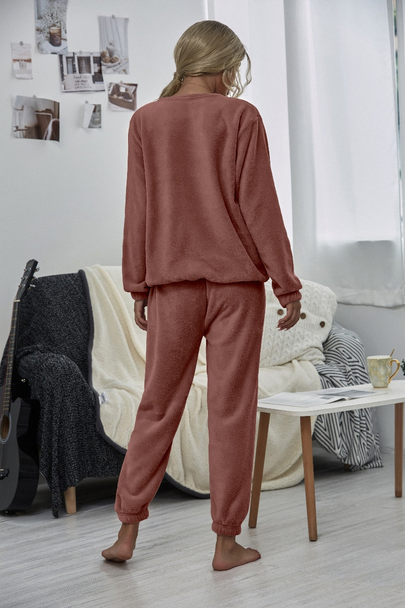 | Brick Crewneck Sweatshirt & Joggers