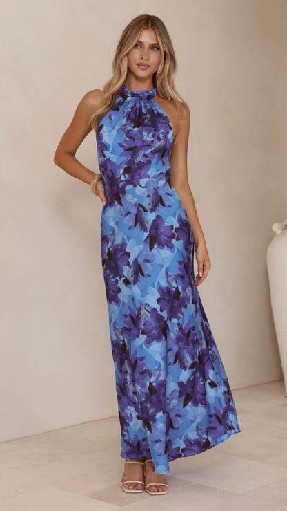 Oralia Maxi Dress - Blue