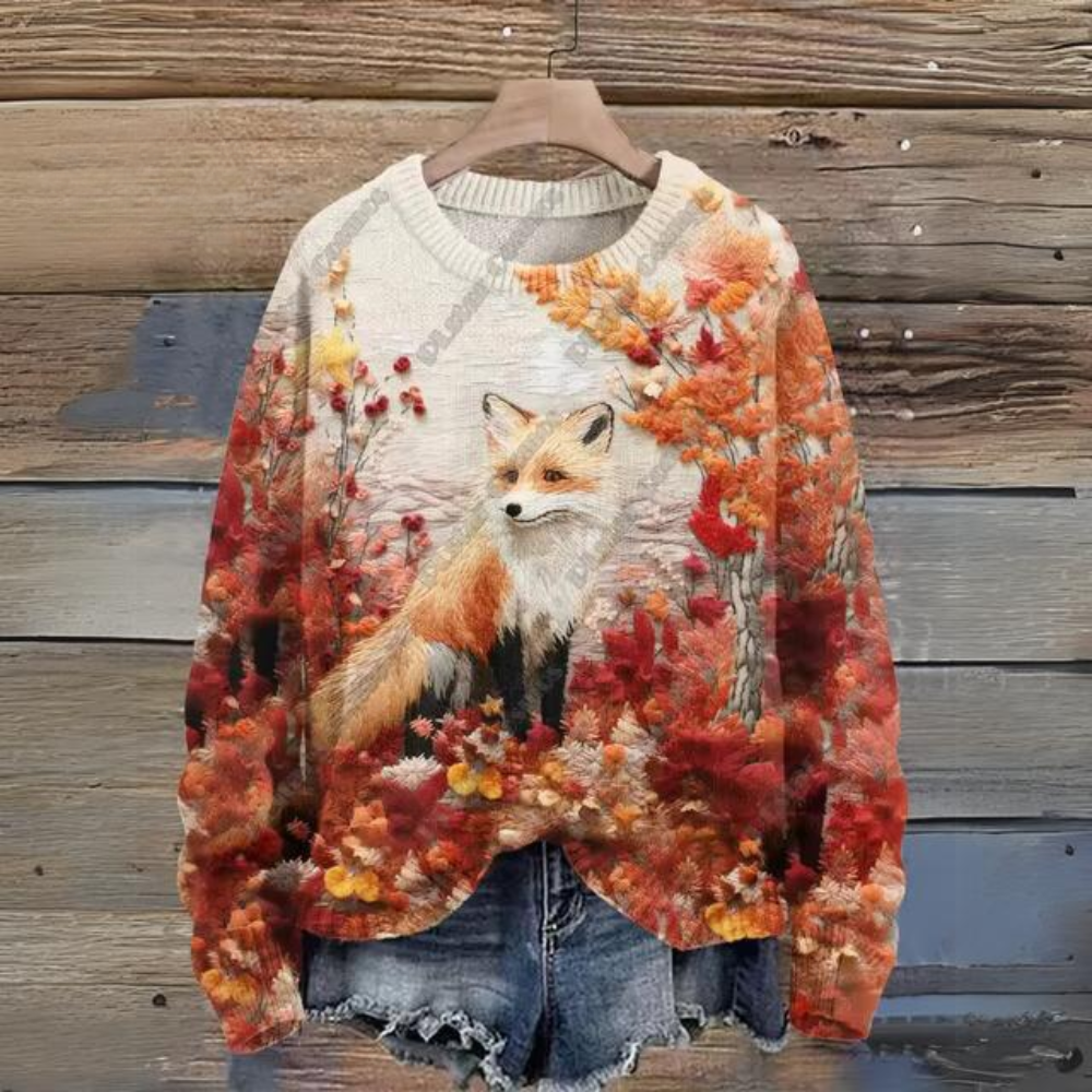Gracefully Designed Sweater