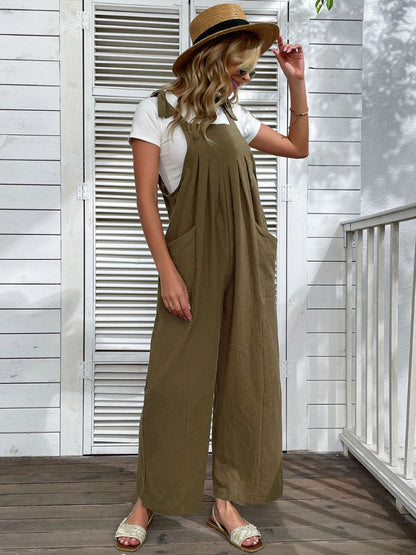 Acacia Overalls - Olive