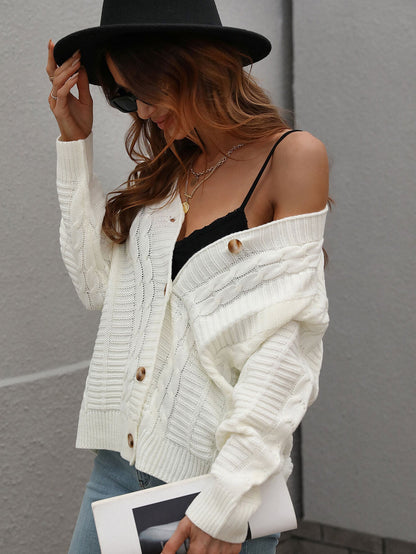 Rachael Knit Cardigan - White
