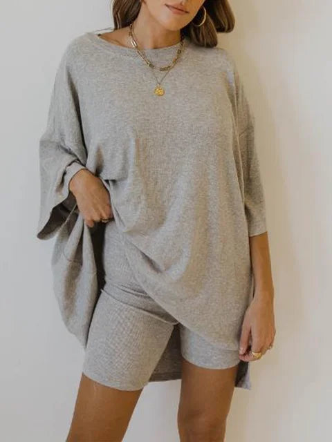 Summer Edition Comfy 2 Piece Top & Shorts