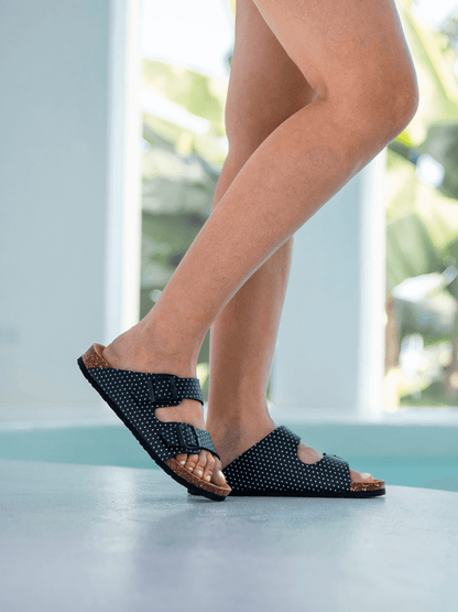 Maibulun | You by Polka Dot Footbed Sandal