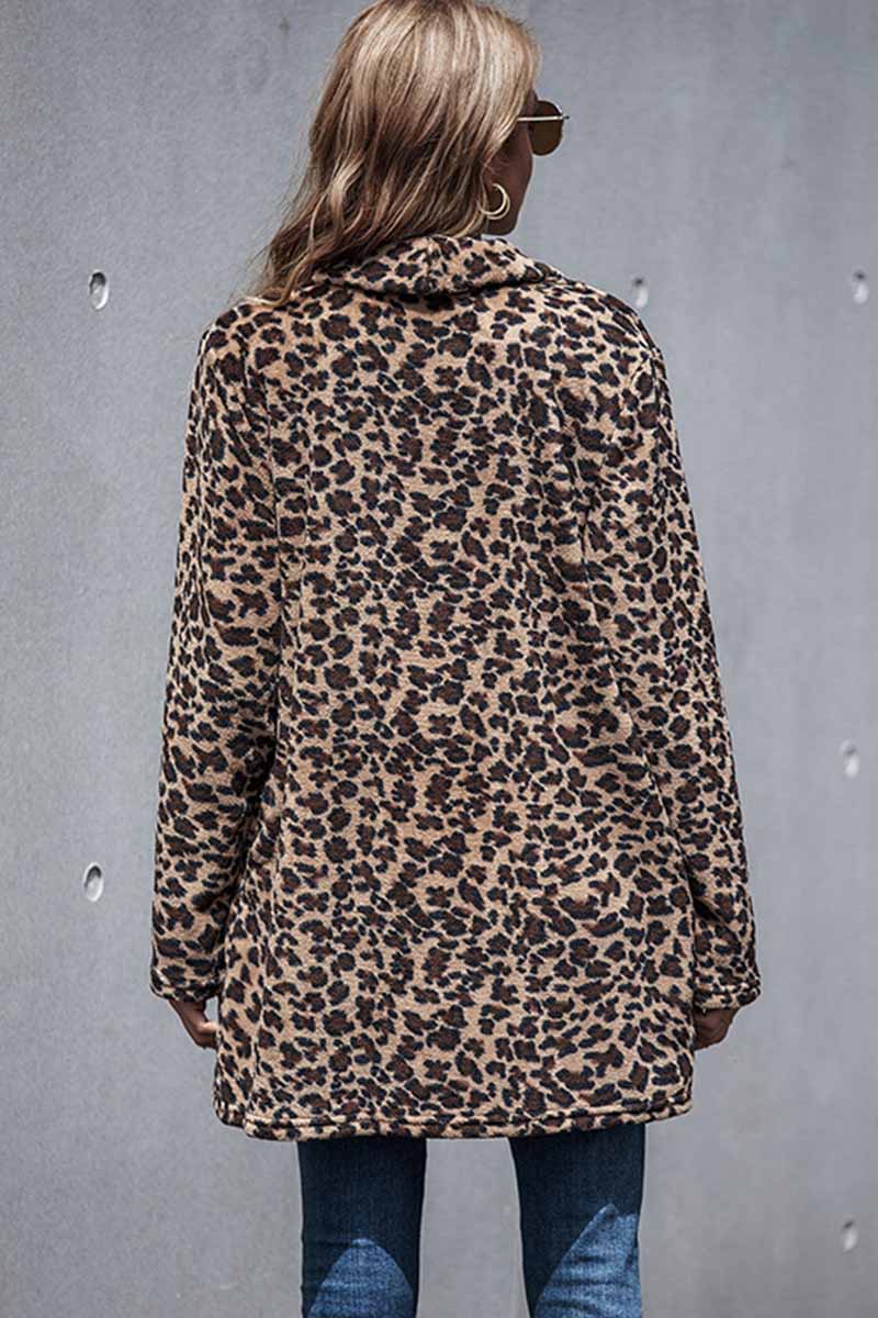 Leopard Long Coat