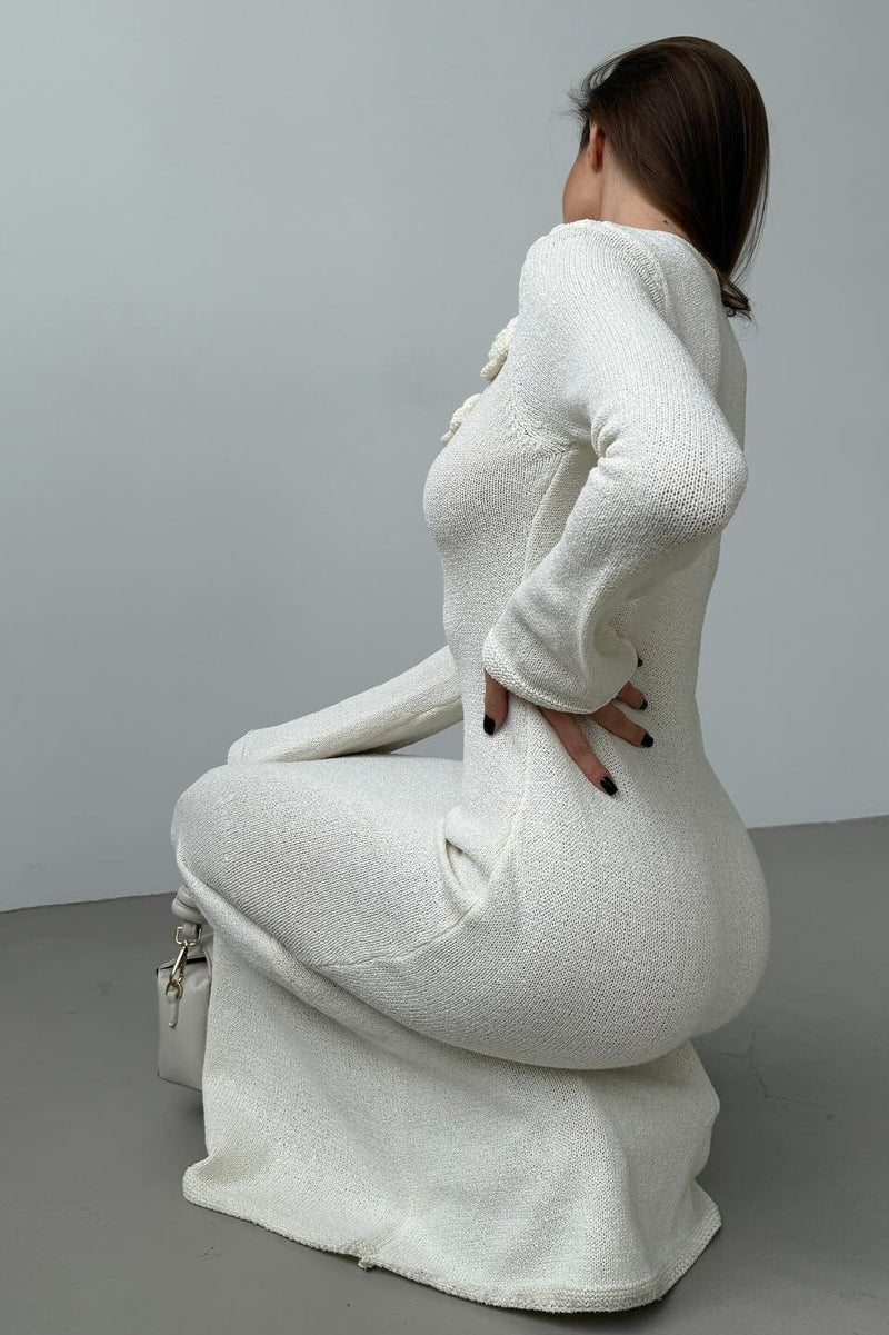 Long Sleeve Maxi Sweater Dress