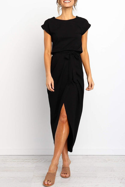 Color Essential Grace Midi Dress(4 Colors)