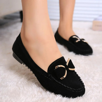 Butterfly-knot Comfortable Soft Classic Office Flats Loafers