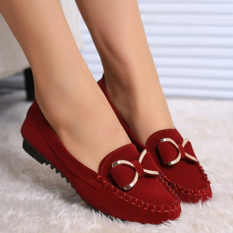 Butterfly-knot Comfortable Soft Classic Office Flats Loafers