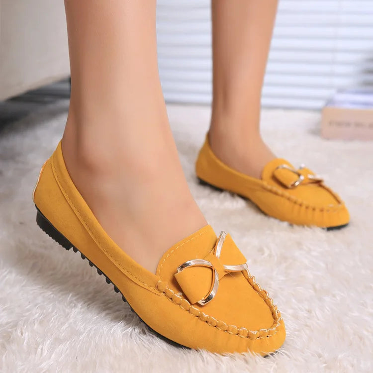 Butterfly-knot Comfortable Soft Classic Office Flats Loafers