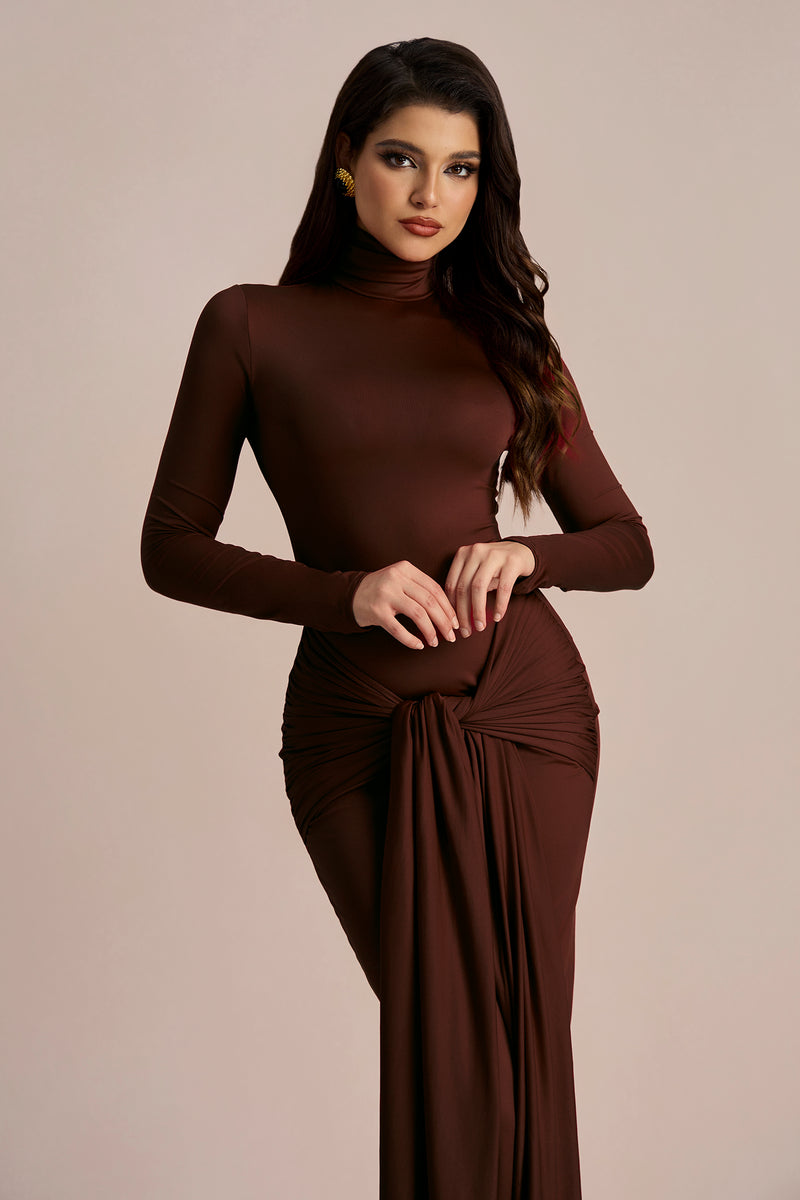 Liz Knotted Strap Maxi Dress