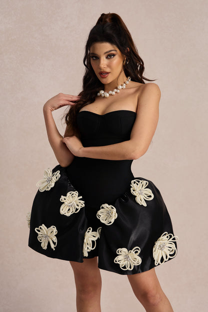 Leona Applique Bandage Mini Dress