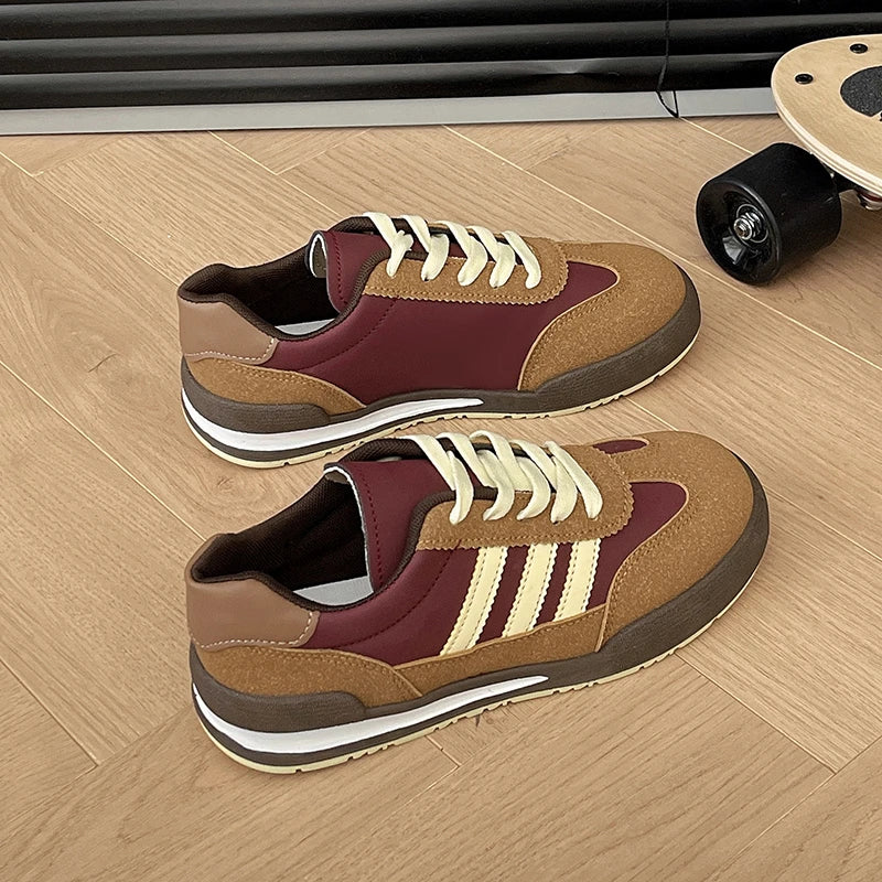 Comfort Niche Retro German Training Summer Breathable Flat Sports Skateboard