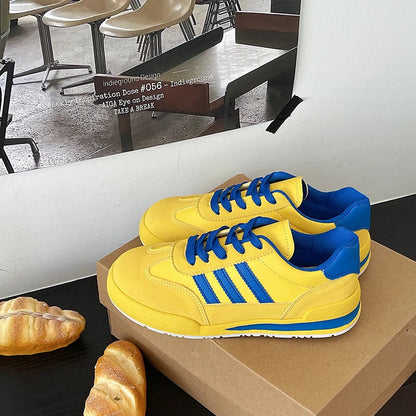 Comfort Niche Retro German Training Summer Breathable Flat Sports Skateboard