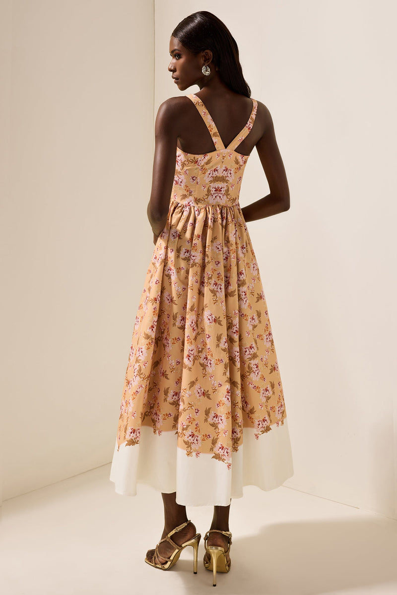 Sleeveless Slip Midi Dress