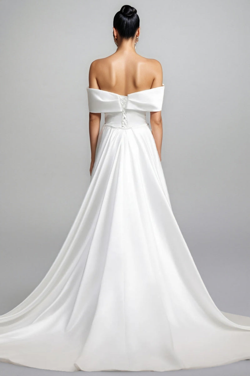 Quinta Off Shoulder Detachable Maxi Dress