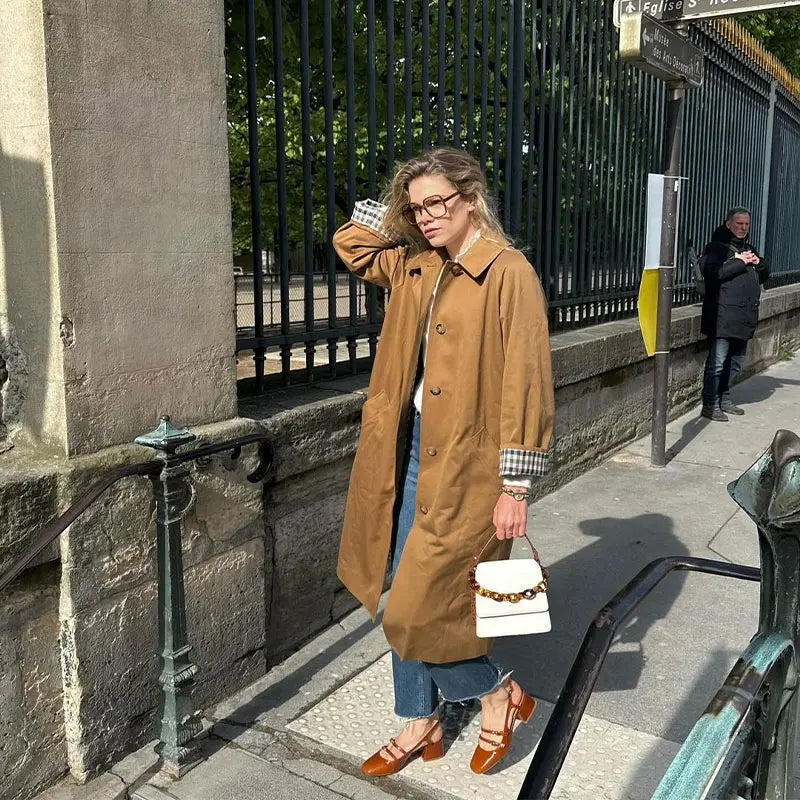 Sienna - Autumn Trench Coat