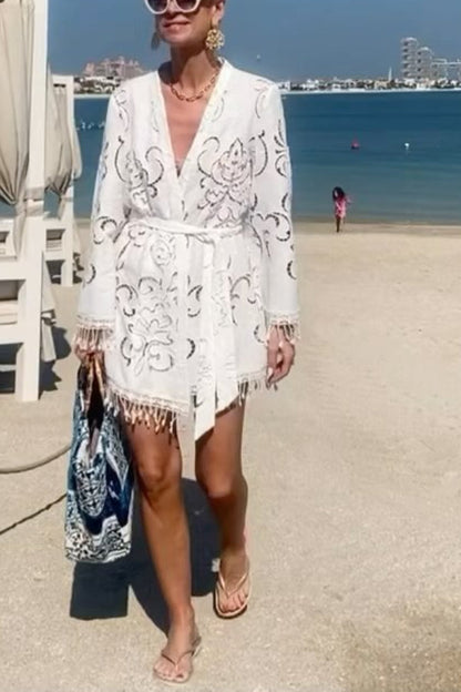 Linen Blouse Dress