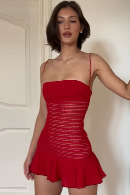 Bandeau Slim Cami Mini Dress