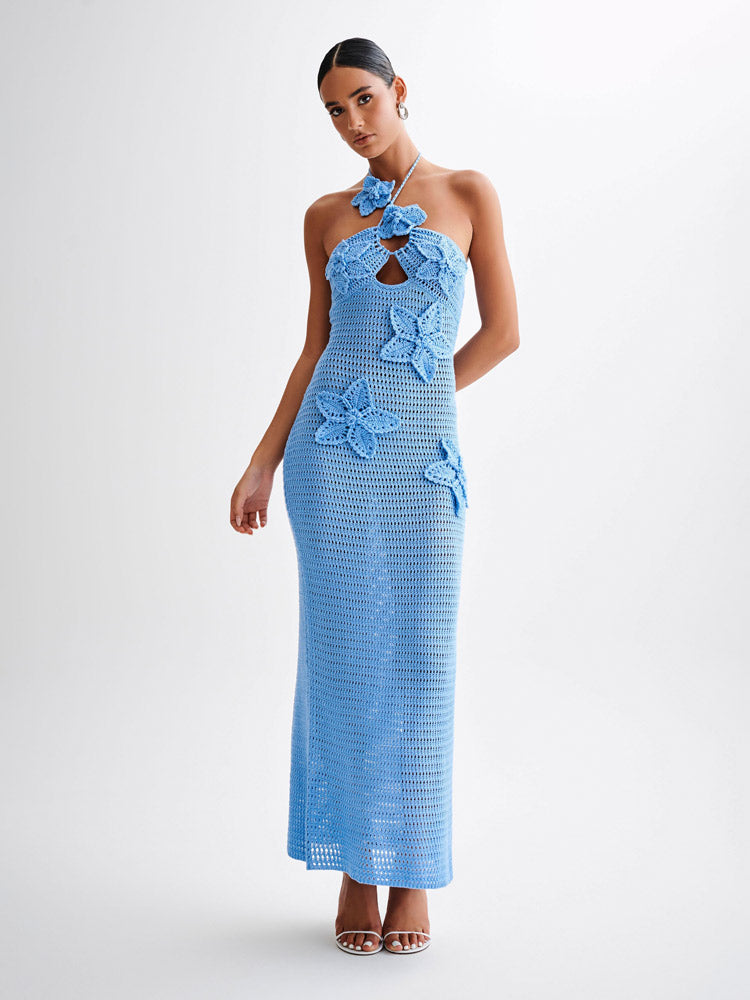 Kyla Crochet Maxi Dress