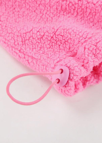 Cozy Lamb Fleece Pullover - Half-zip Sweater
