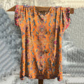 Vintage Retro Bohemian Style Ethnic Totem Pattern Art Graphic Art Cotton T-shirt elevenforest