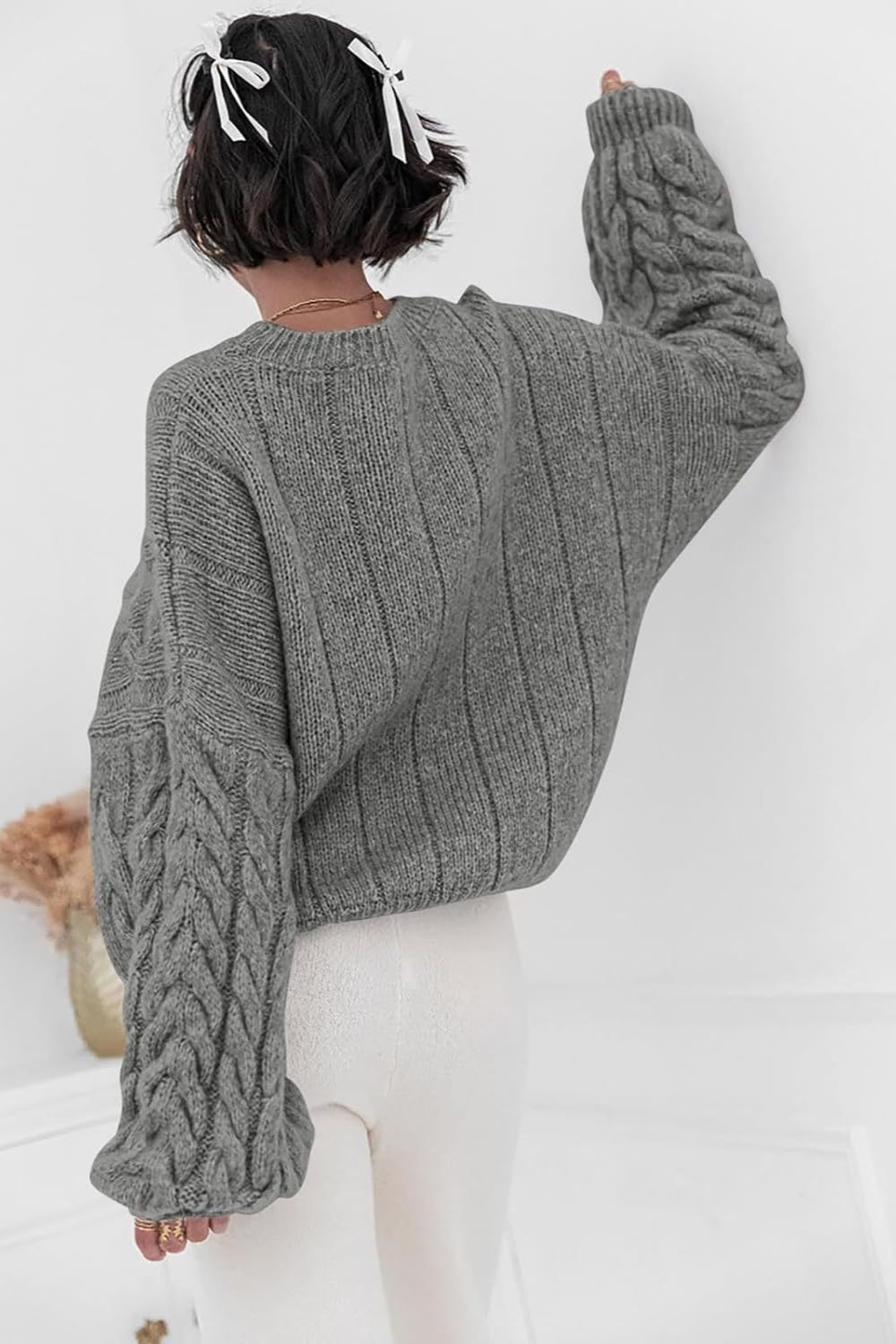 Chunky Knit Cable Sweater
