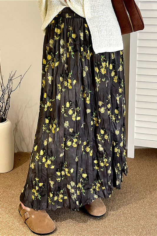 High Waist a Line Skirt