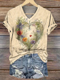 Gracefully Designed T-Shirt