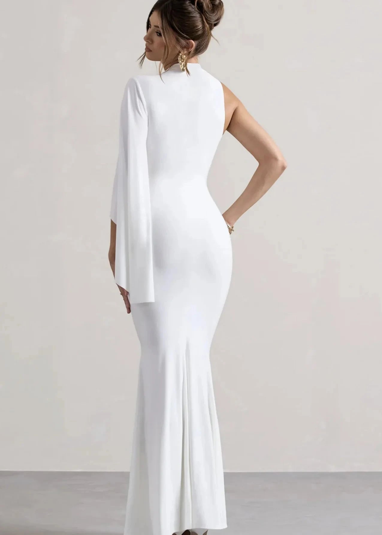 One-shoulder Maxi Dress