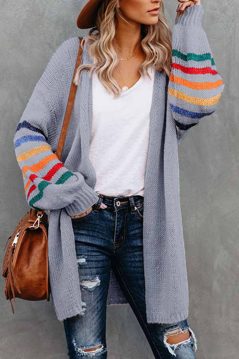 Loose Knitted Coat（4 Colors）