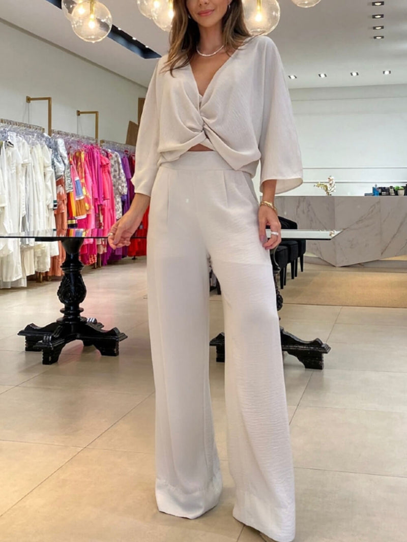Three Piece Pants Set Two Piece Outfits