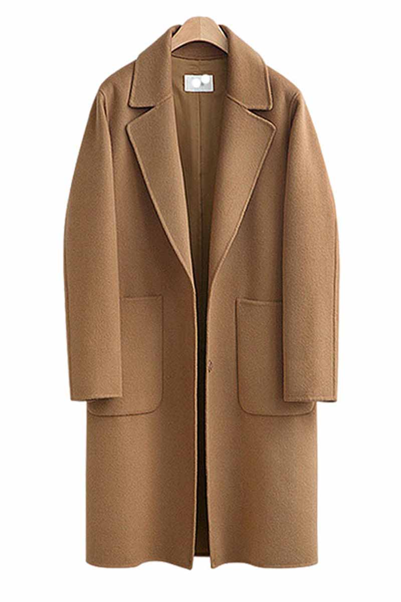 Loose Thick Color Coat